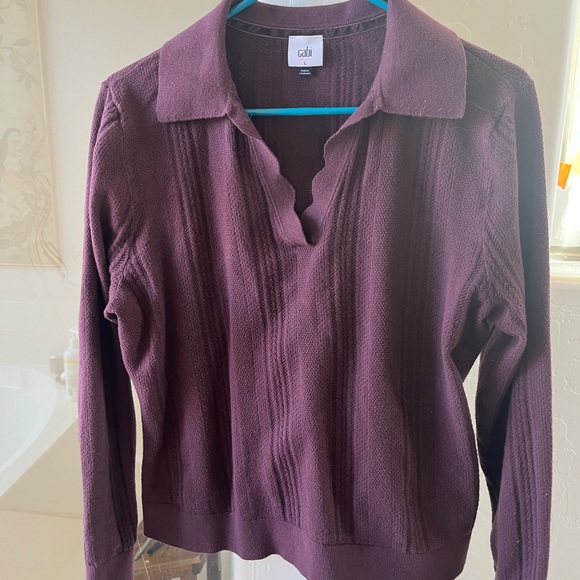 CAbi Tops - CAbi Women's Top in Deep Plum